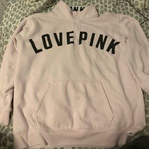 Pink hoodie